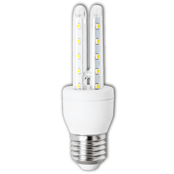 LED E27 6W U-tube