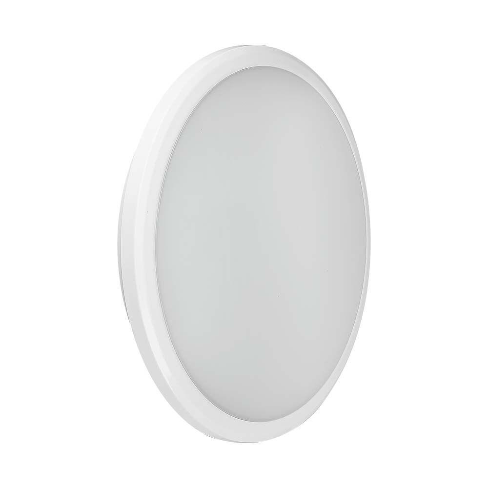 12W Plafon LED slim (Czujnik mikrofalowy), Chip SAMSUNG, Barwa:4000K, VTAC, SKU 21821