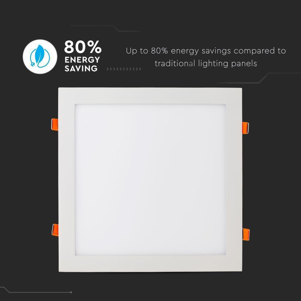 VT-2407 24W LED PREMIUM PANEL 4000K SQUARE