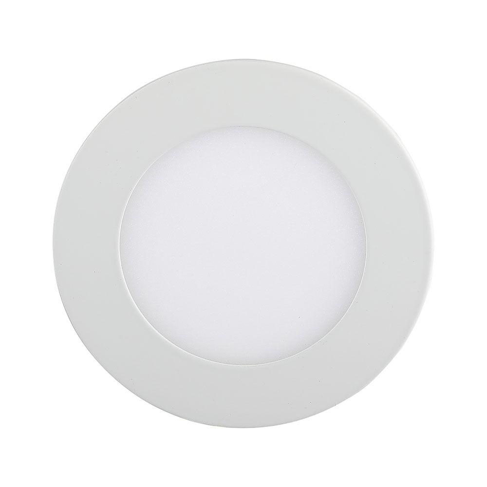 24W Panel LED, Barwa:6400K, Okrągła, VTAC, SKU 4874