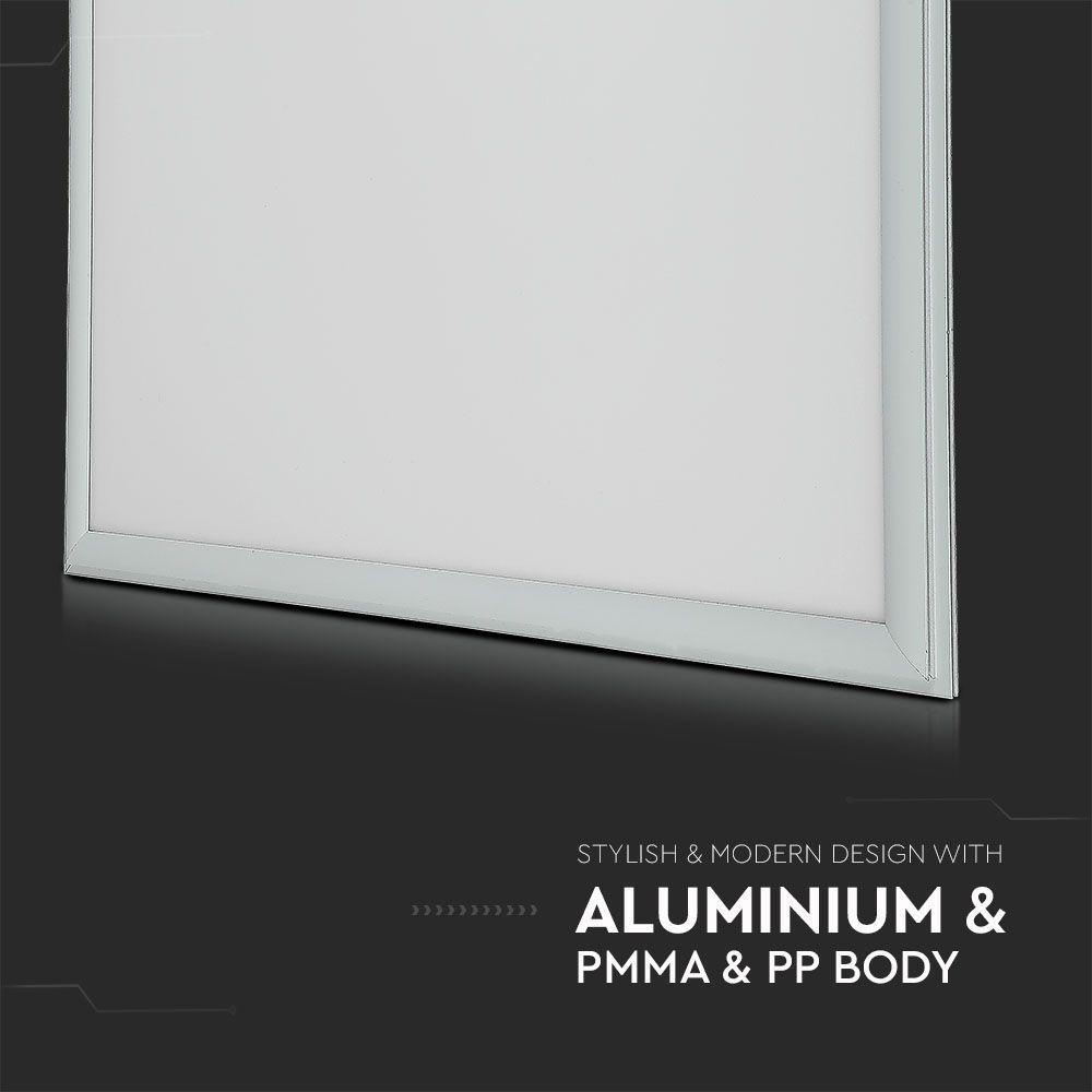 40W Panel LED 600x600mm, Barwa:3000K, Opakowanie: 6szt., VTAC, SKU 2160286