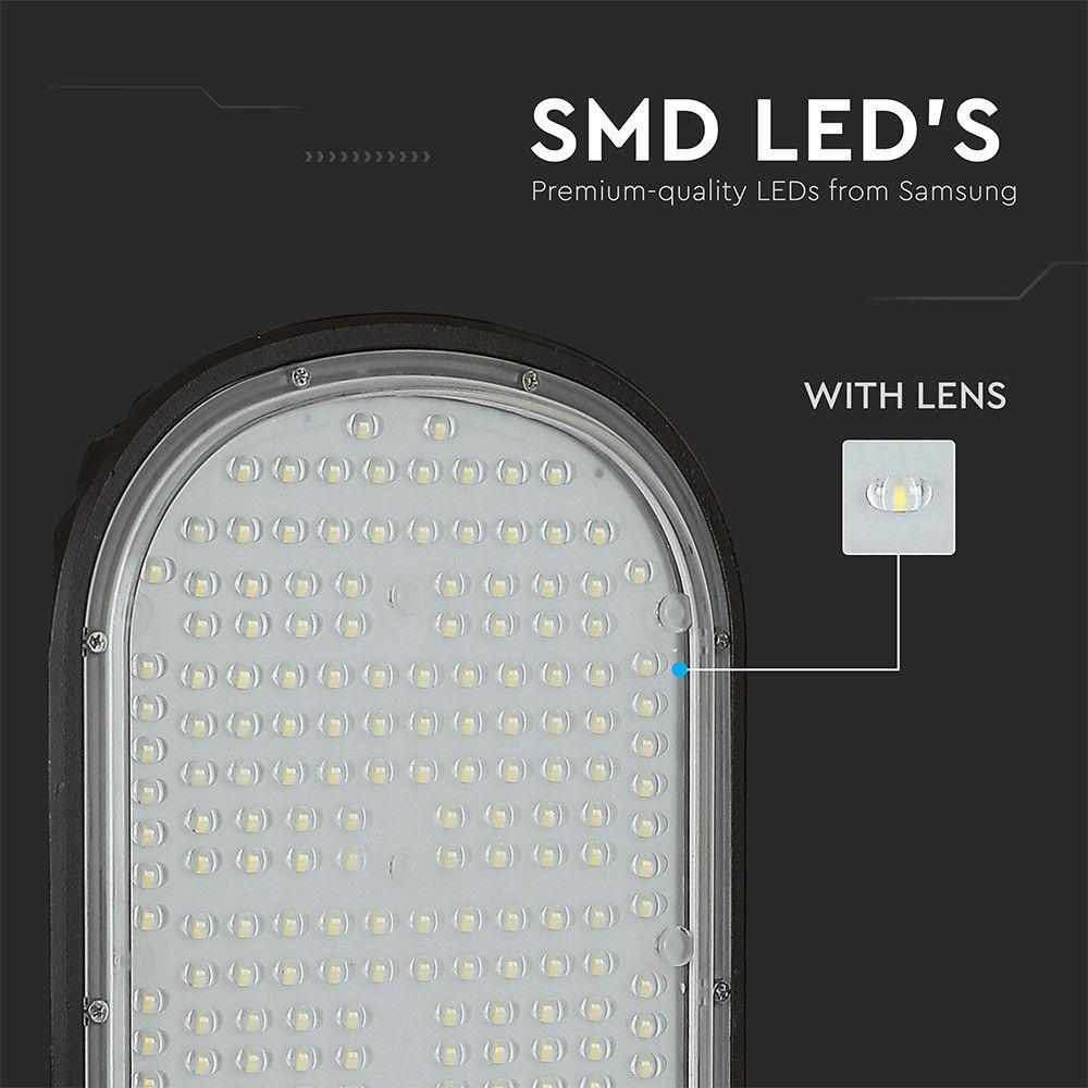 100W Lampa uliczna LED, Chip SAMSUNG, Barwa:4000K/ 3 LATA GWARANCJI , VTAC, SKU 535