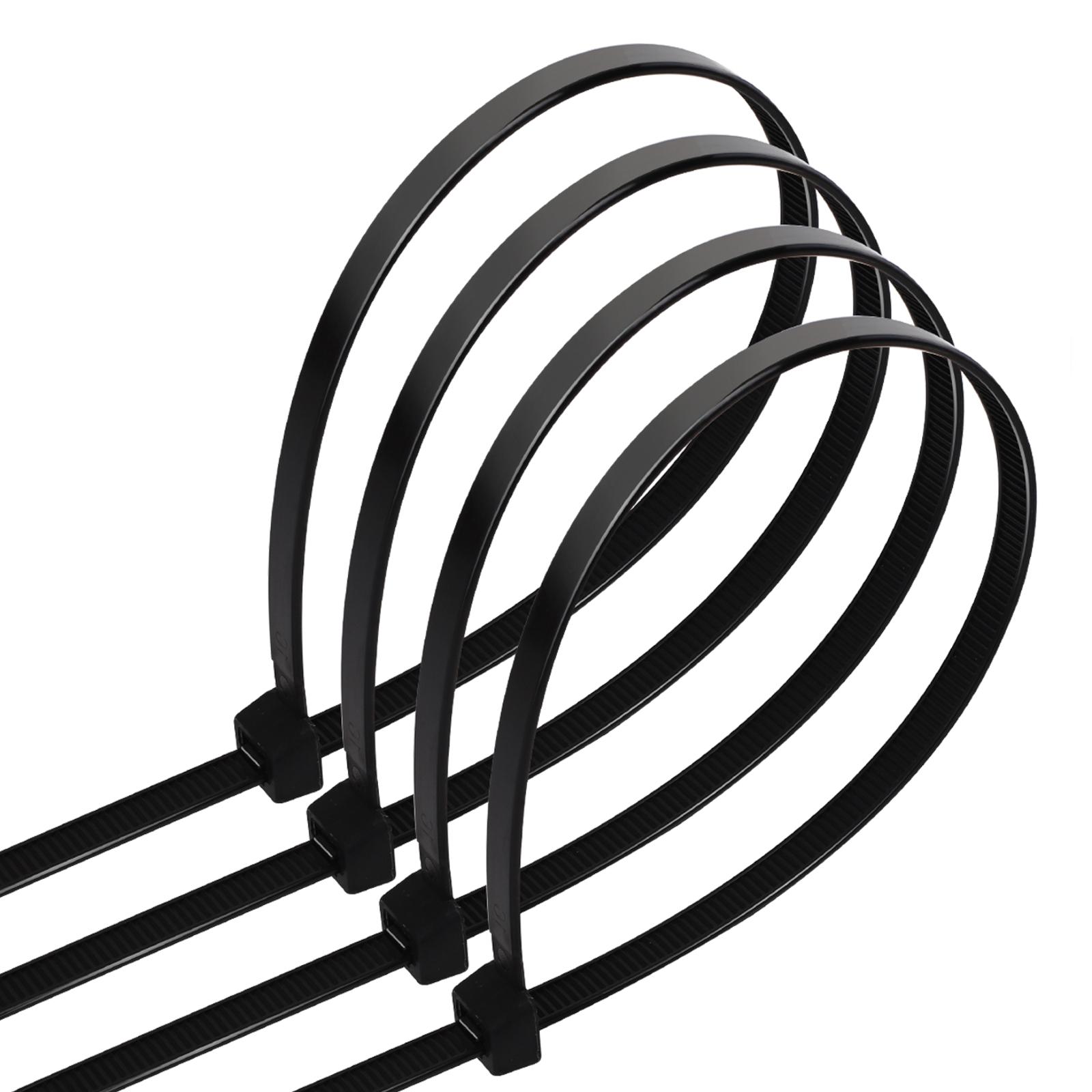 Nylon Cable Ties W3.6*L250mm Black