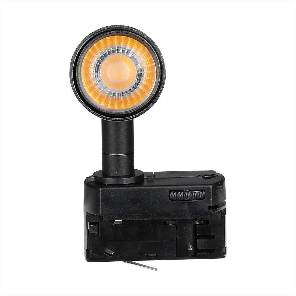 VT-407 7W LED TRACKLIGHT SAMSUNG CHIP 4000K 5 YRS WARRANTY,BLACK BODY