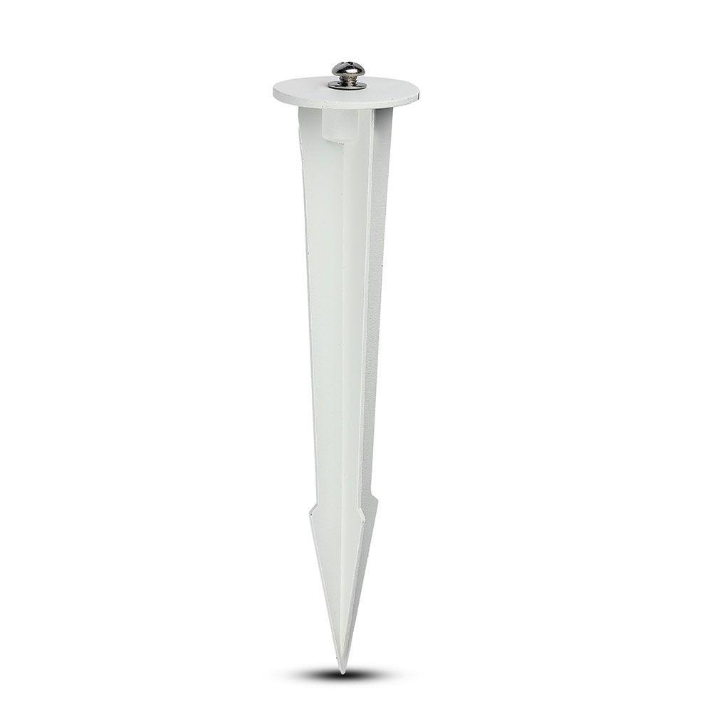 VT-855 FLOODLIGHT SPIKE -WHITE, D:60X H265