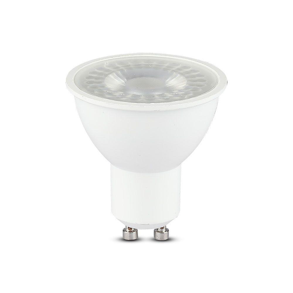 VT-2206 6W GU10 LED PLASTIC BULB 6400K,CRI>95 38'D