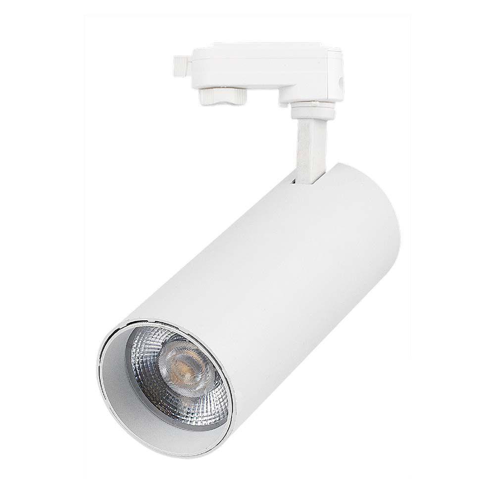 40W COB Lampa LED na szynoprzewód, Barwa: 3w1, Obudowa: Biała , VTAC, SKU 8843