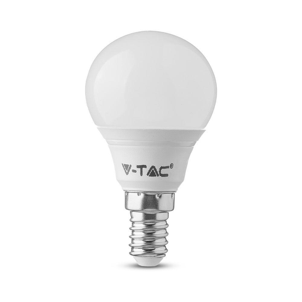 5.5W P45 Żarówka LED, Chip SAMSUNG, Barwa:4000K, Trzonek:E14, VTAC, SKU 169