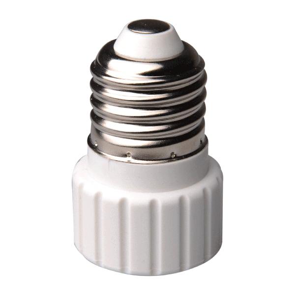 Adaptor E27 to GU10 White