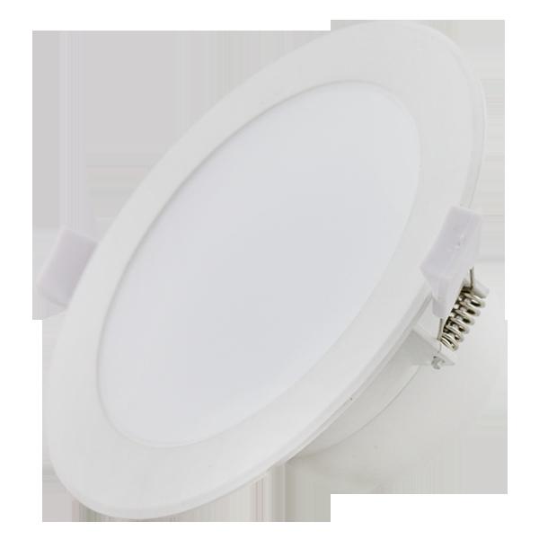 E6 LED  Flush-mounted Round Downlight 7W Natural Light