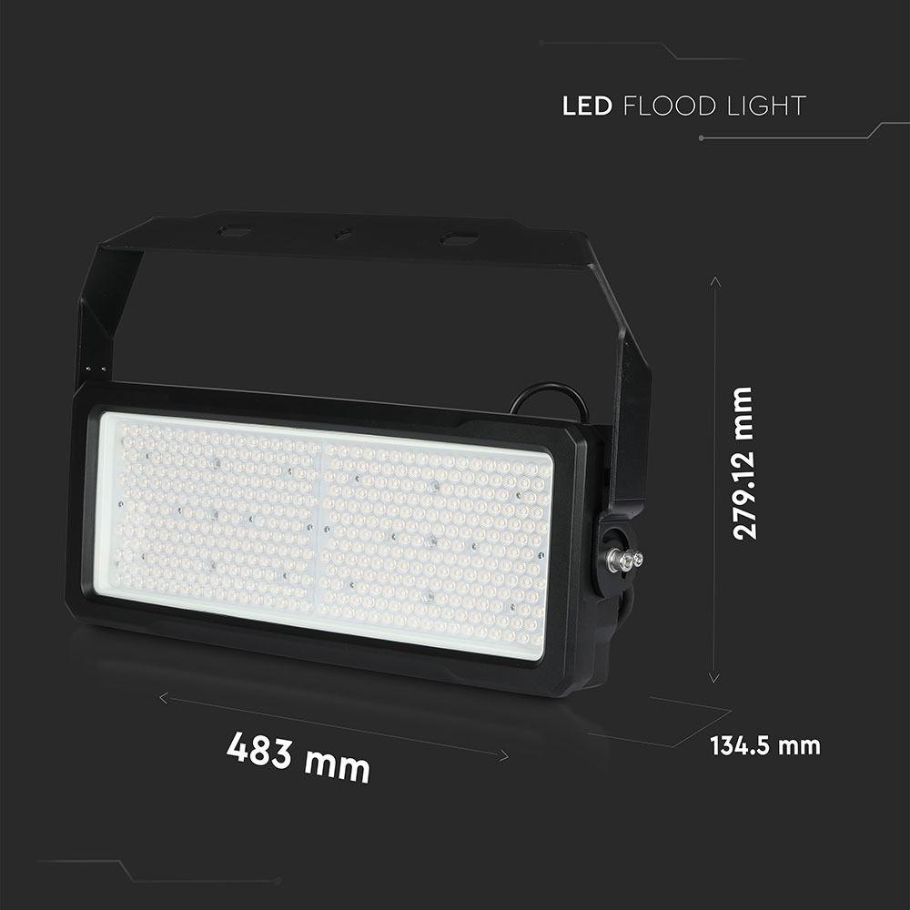 VT-253D 250W LED FLOODLIGHT (MEANWELL-DIMMABLE) SAMSUNG CHIP 6000K 120'D (120LM/W)