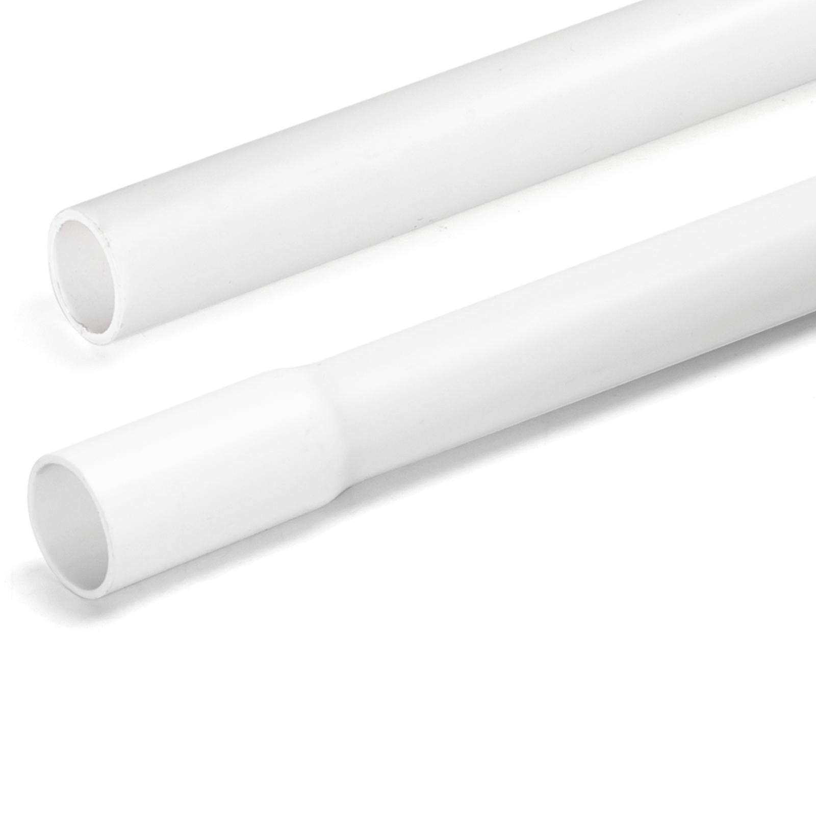 PVC round white expansion conduit 16mm