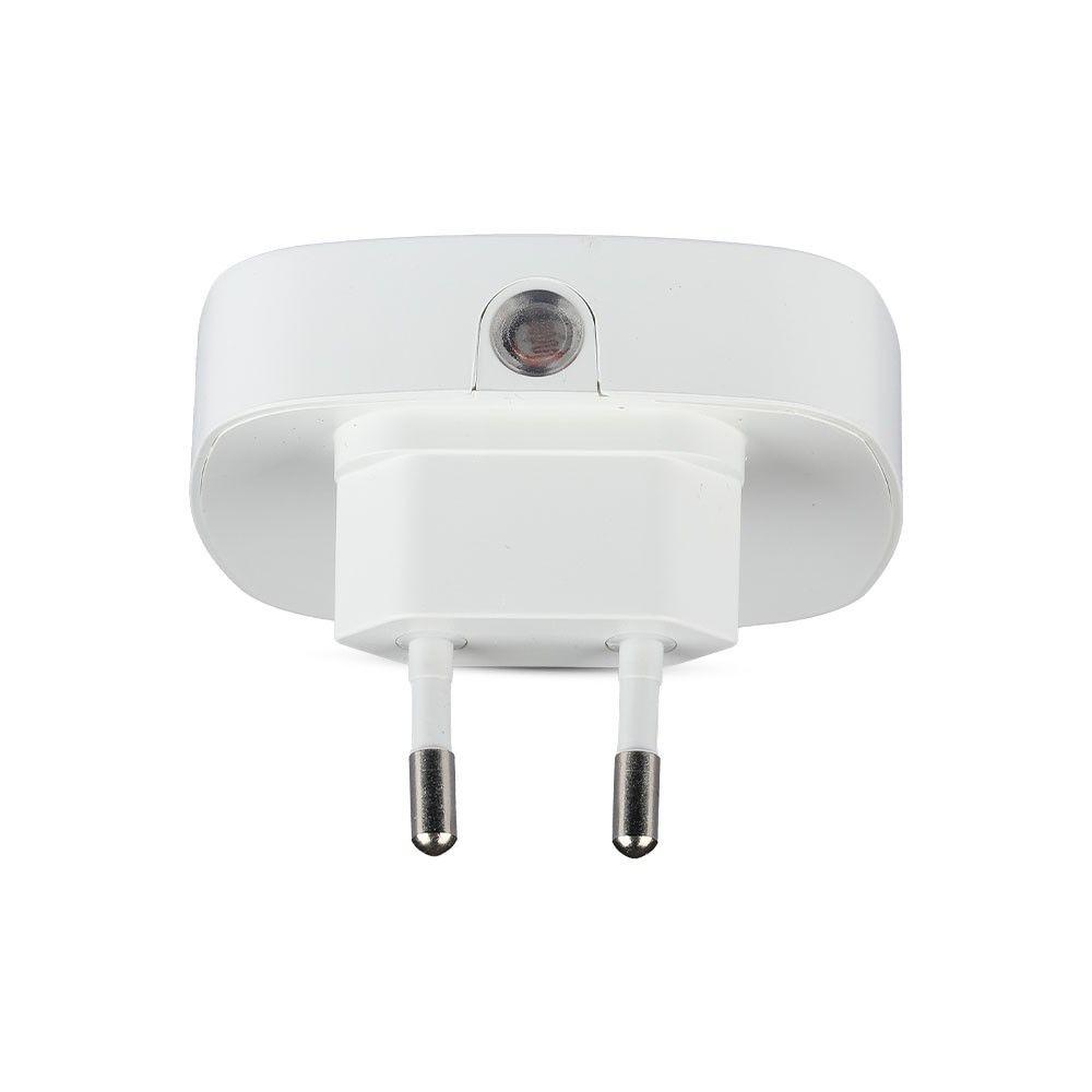 VT-82 0.45W LED NIGHT LIGHT(EU PLUG) SAMSUNG CHIP 4000K SQUARE