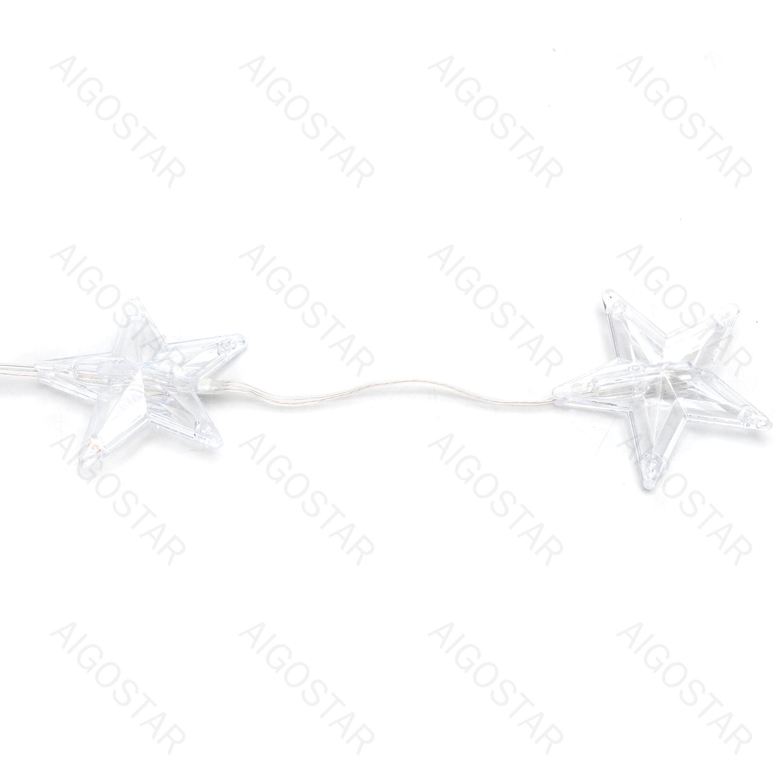 USB star curtain string lights, RGBIC, 1m