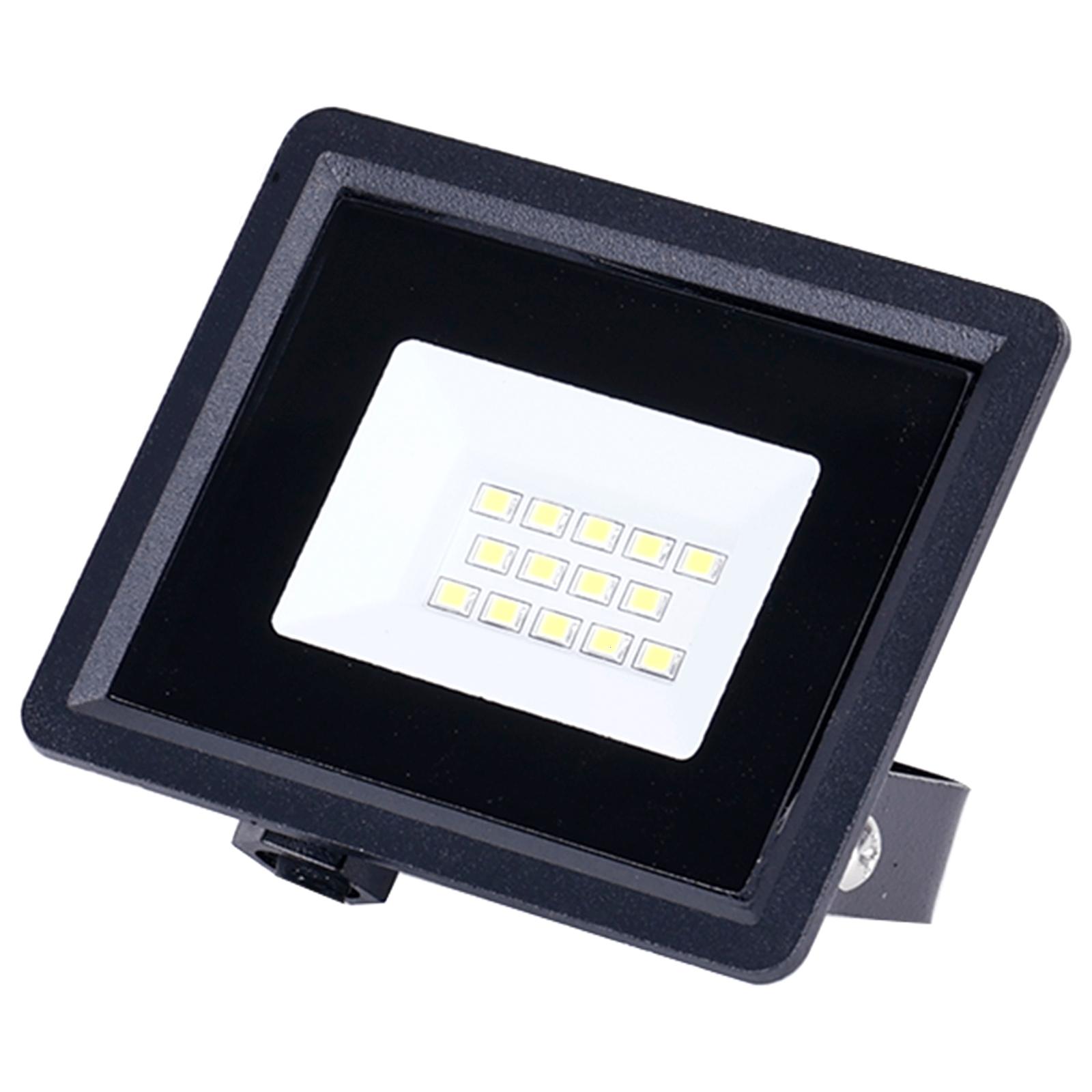 LED Floodlight Black 10W