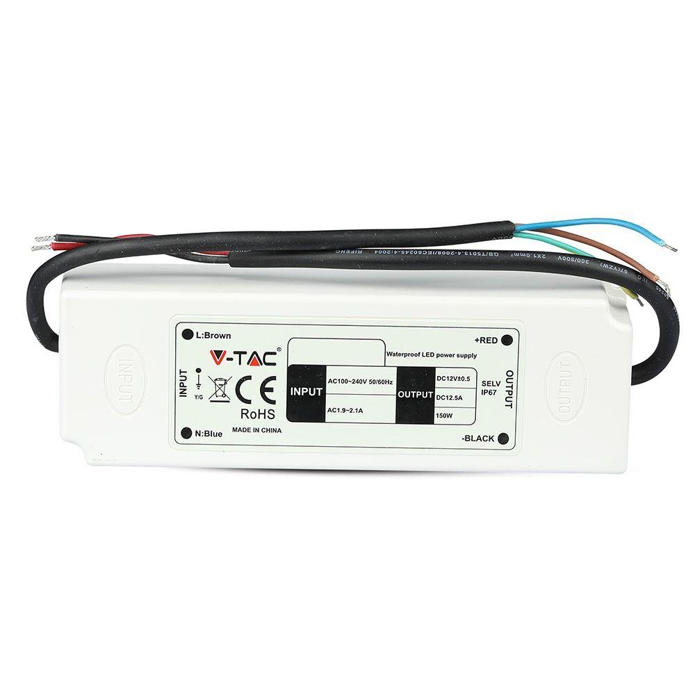 VT-22075 75W LED PLASTIC SLIM POWER SUPPLY 12V IP67