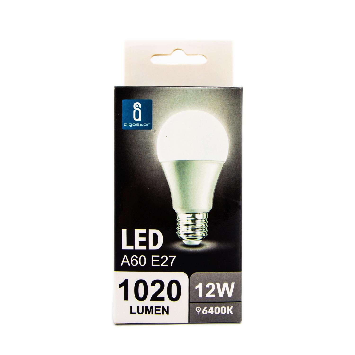 LED E27 A60 12W