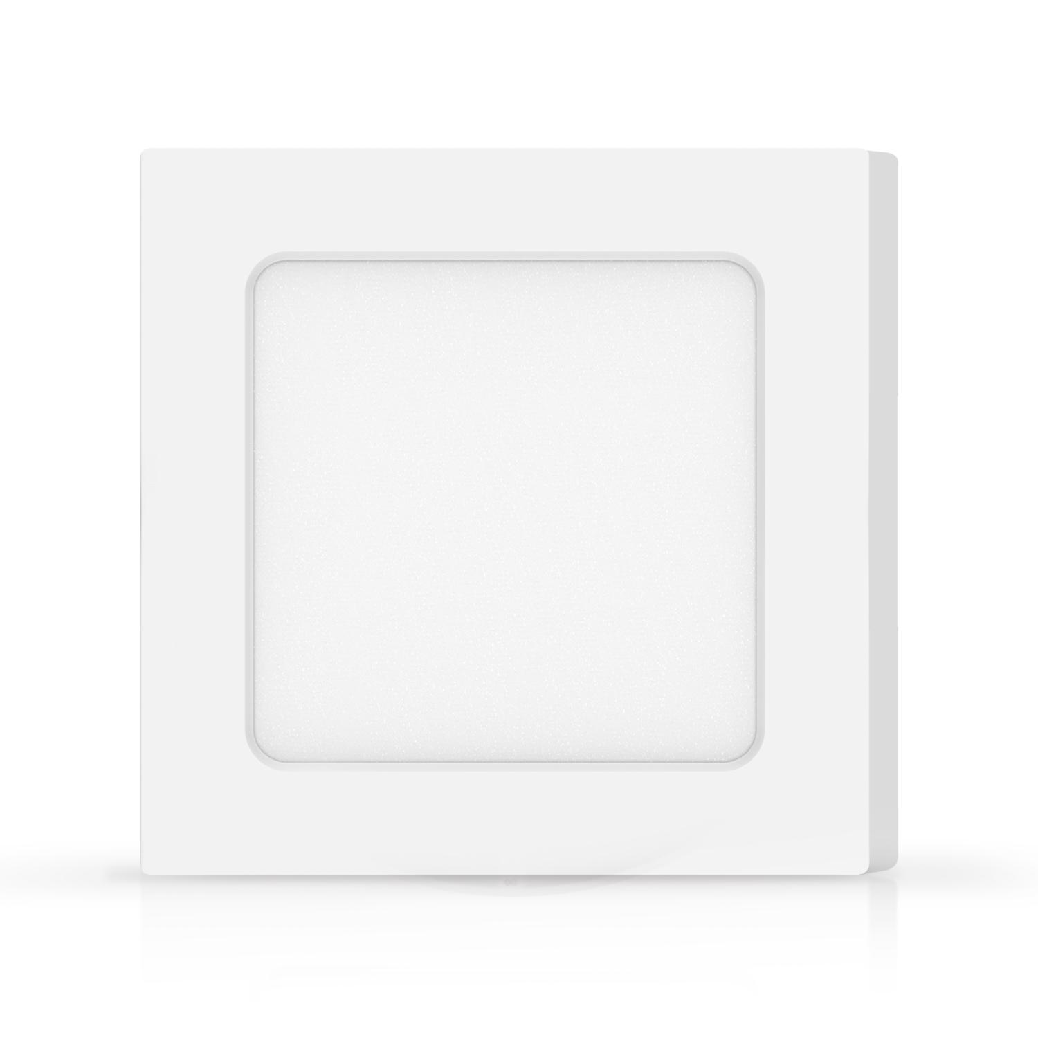 E6 LED  Surface-mounted Square Downlight 6W White Light