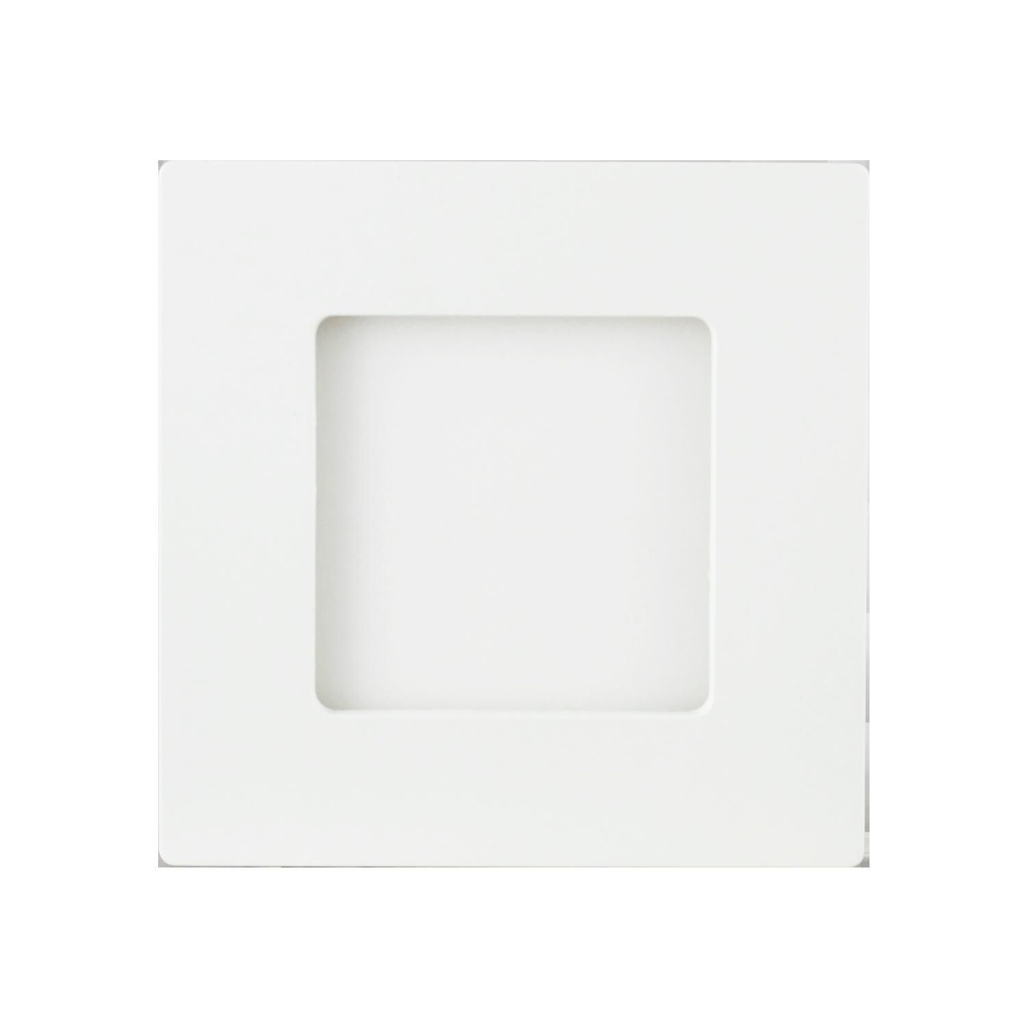 E6 LED  Surface-mounted Square Downlight 6W Yellow Light