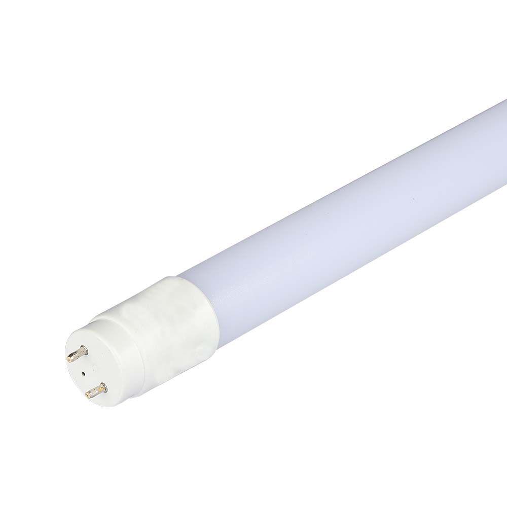 VT-1277 18W T8 LED PLASTIC TUBE NON ROTATABLE 120CM 6400K G13