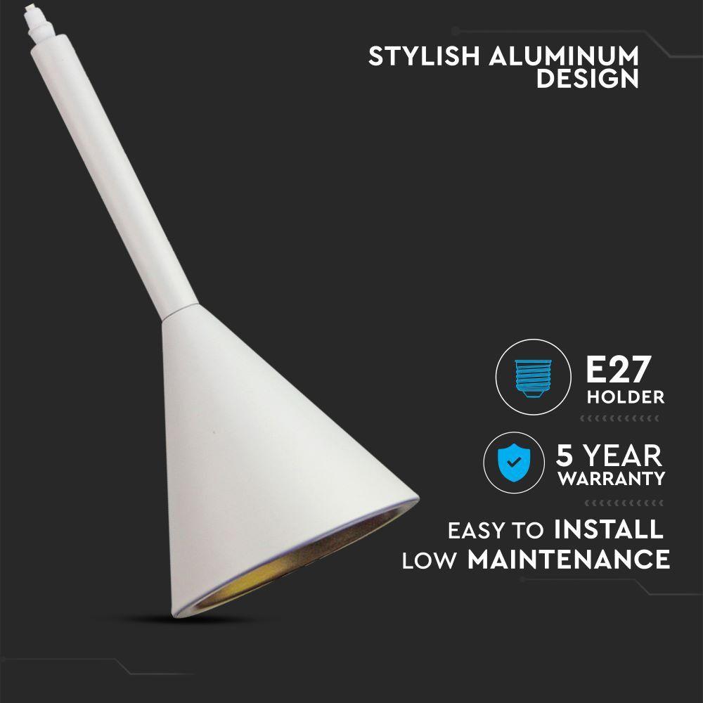 VT-7162 MODERN DOUBLE ALUMINUM PENDANT LAMP D:160-WHITE-E27