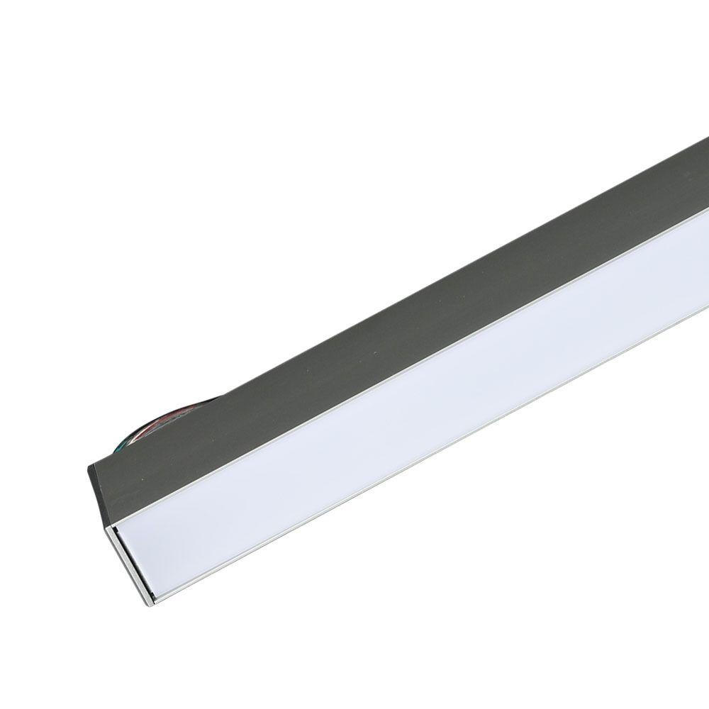 VT-7-40 40W LED LINEAR (SLIM) SUSPENSION LIGHT SAMSUNG CHIP 4000K-SILVER BODY