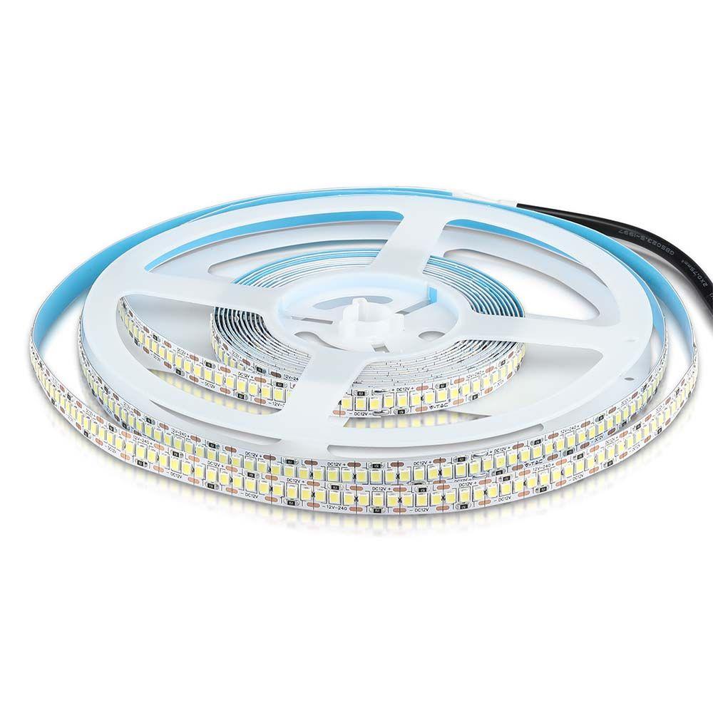 VT-2835 240 20W/M LED STRIP LIGHT 6000K HIGH LUMEN IP20 (5M/ROLL)(PRICE PER M)