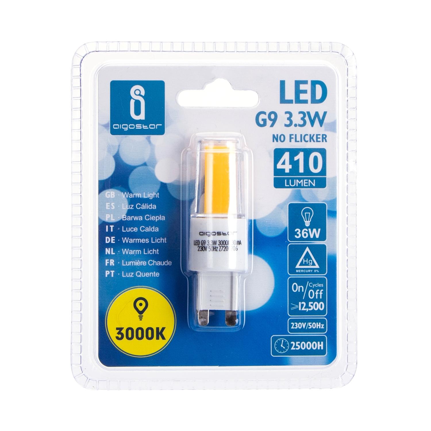 LED G9 3.3W Warm Light