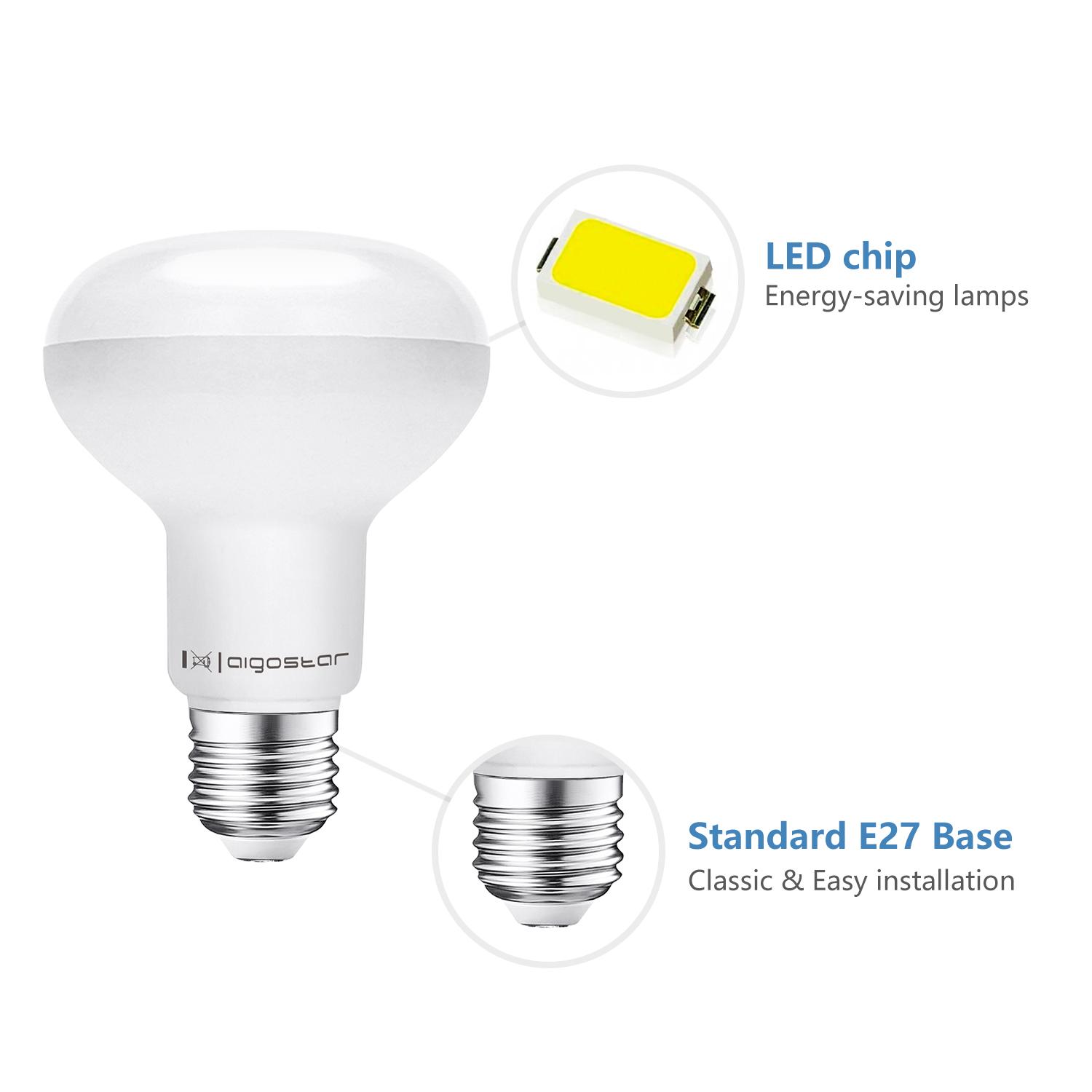 LED R80 E27 12W