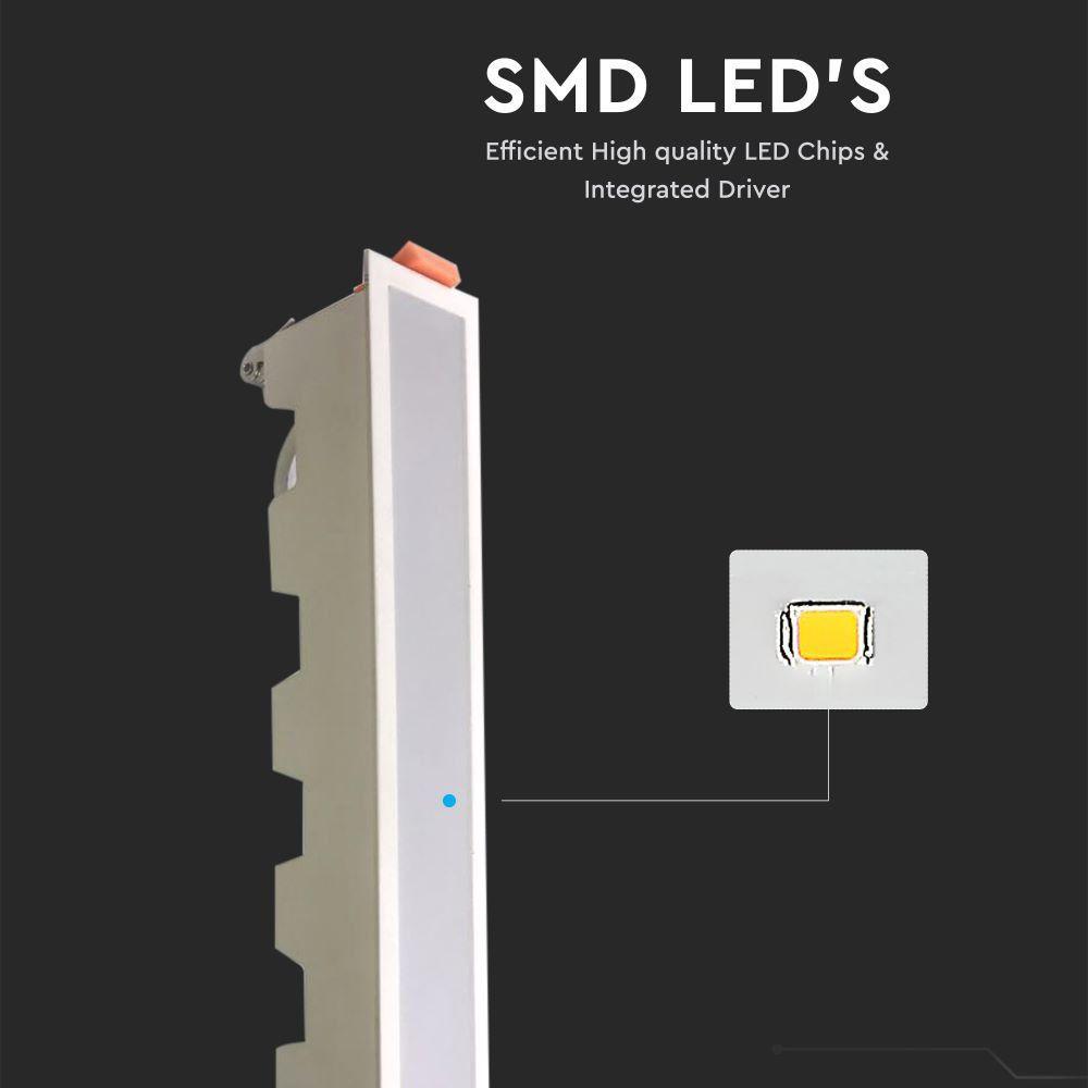 VT-30001 30W LED LINEAR LIGHT-WHITE 3000K