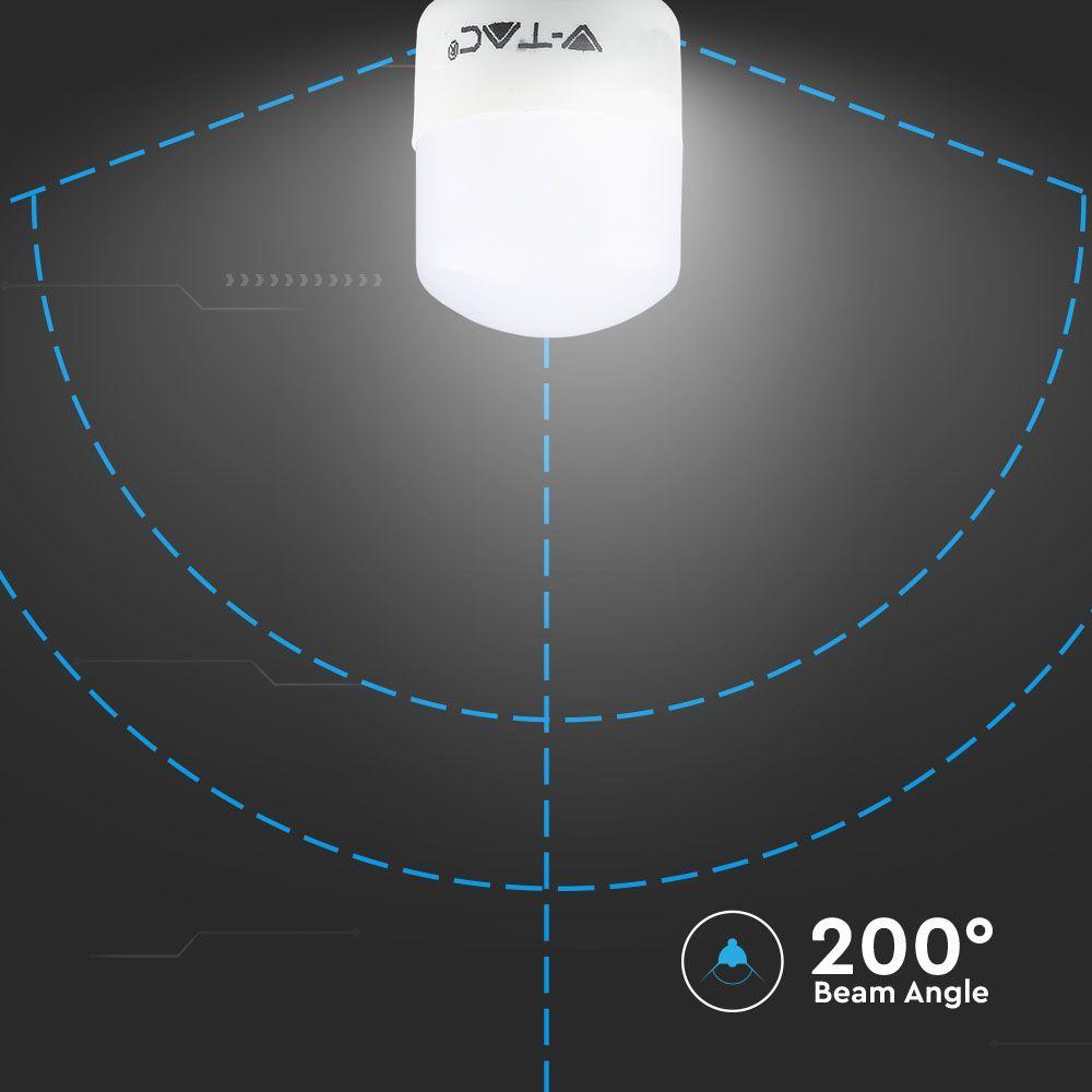 2W ST26 Żarówka LED, Chip SAMSUNG, Barwa:6500K, Trzonek:E14, VTAC, SKU 21236