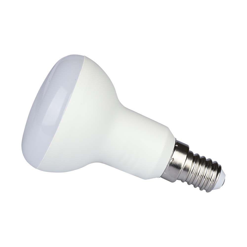 4.8W R50 Żarówka LED, Chip SAMSUNG, Barwa:3000K, Trzonek:E14, VTAC, SKU 21138