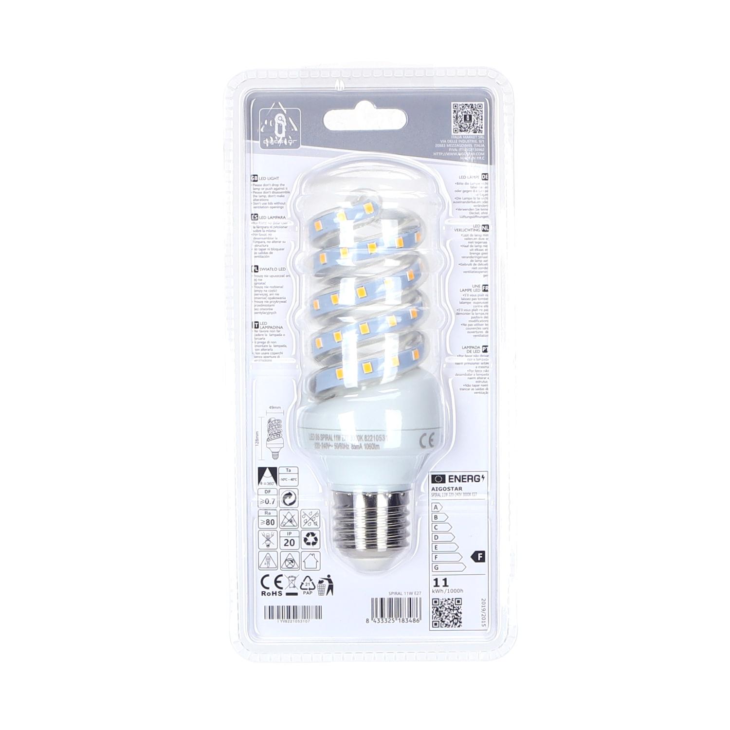 lampa spiralna LED B5