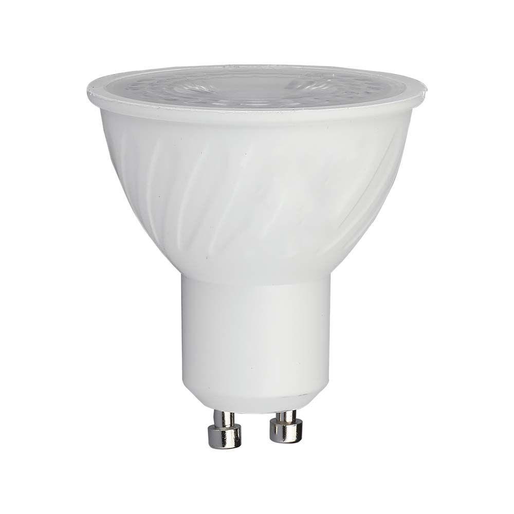 6W GU10 Żarówka LED, Chip SAMSUNG, Barwa:6500K, Kąt 110', Trzonek:GU10, VTAC, SKU 21194