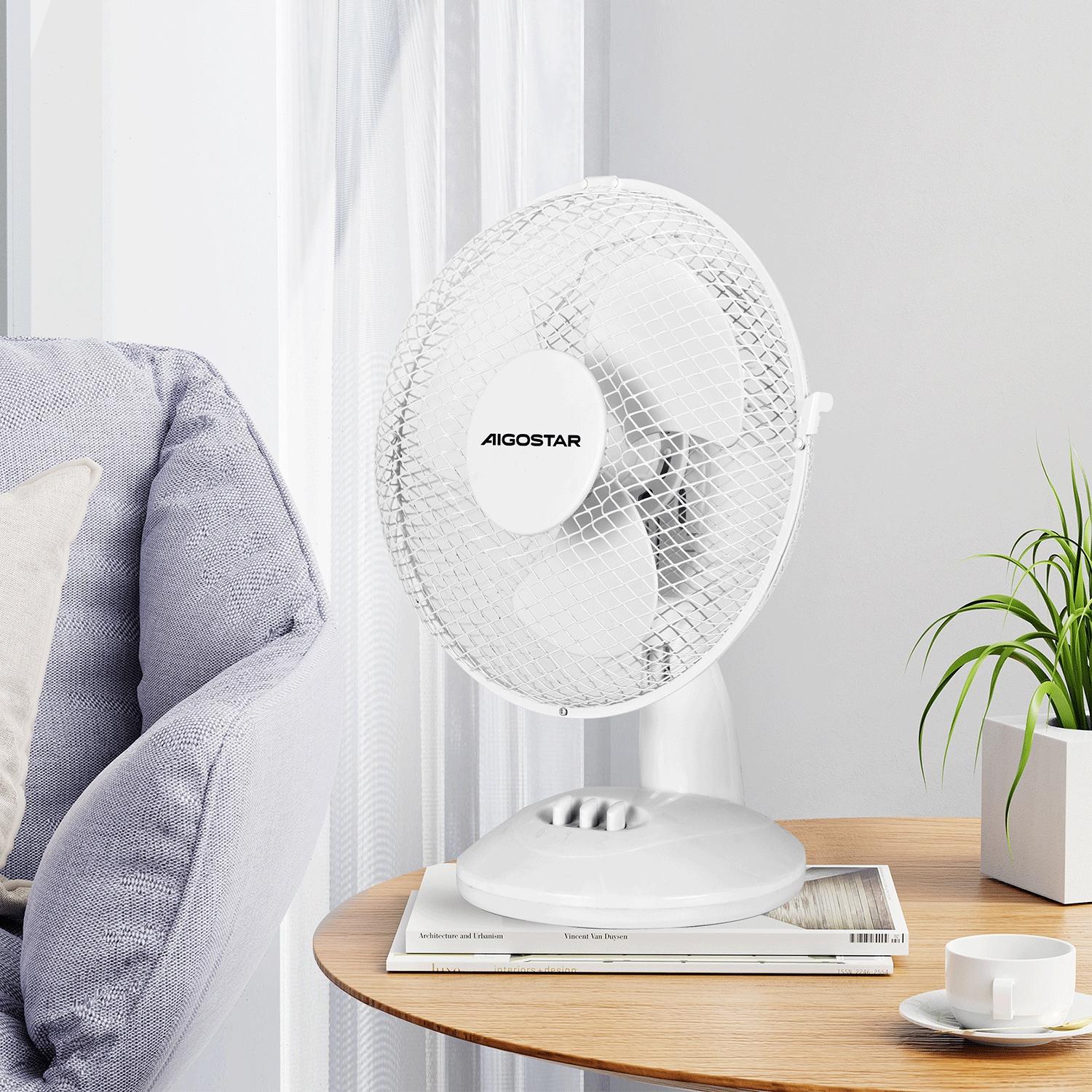 9-inch mechanical table Fan (MOQ: 2)