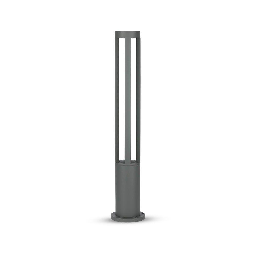 VT-820 10W LED BOLLARD LIGHT 4000K GREY BODY 80CM HEIGHT