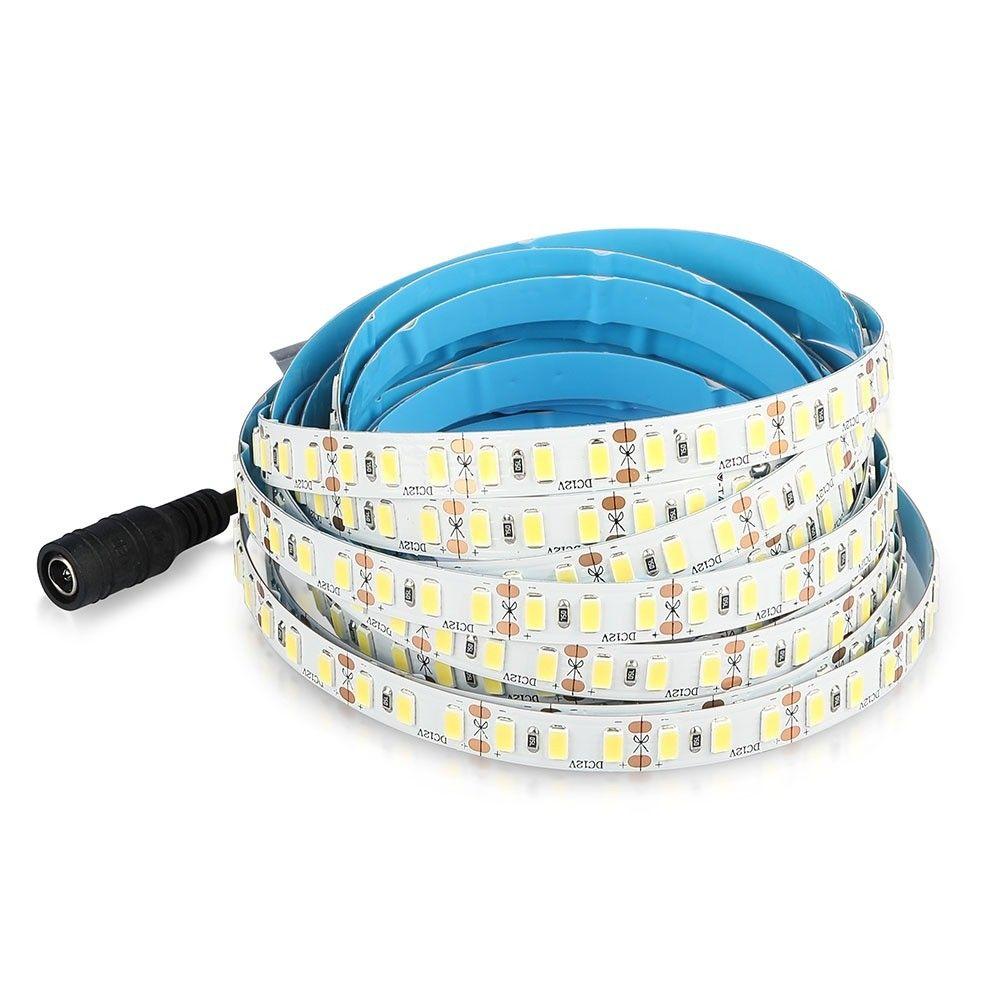 VT-5730-120 18W/M LED STRIP LIGHT 3000K 150LM/W IP20 (5M/ROLL)(PRICE PER M)