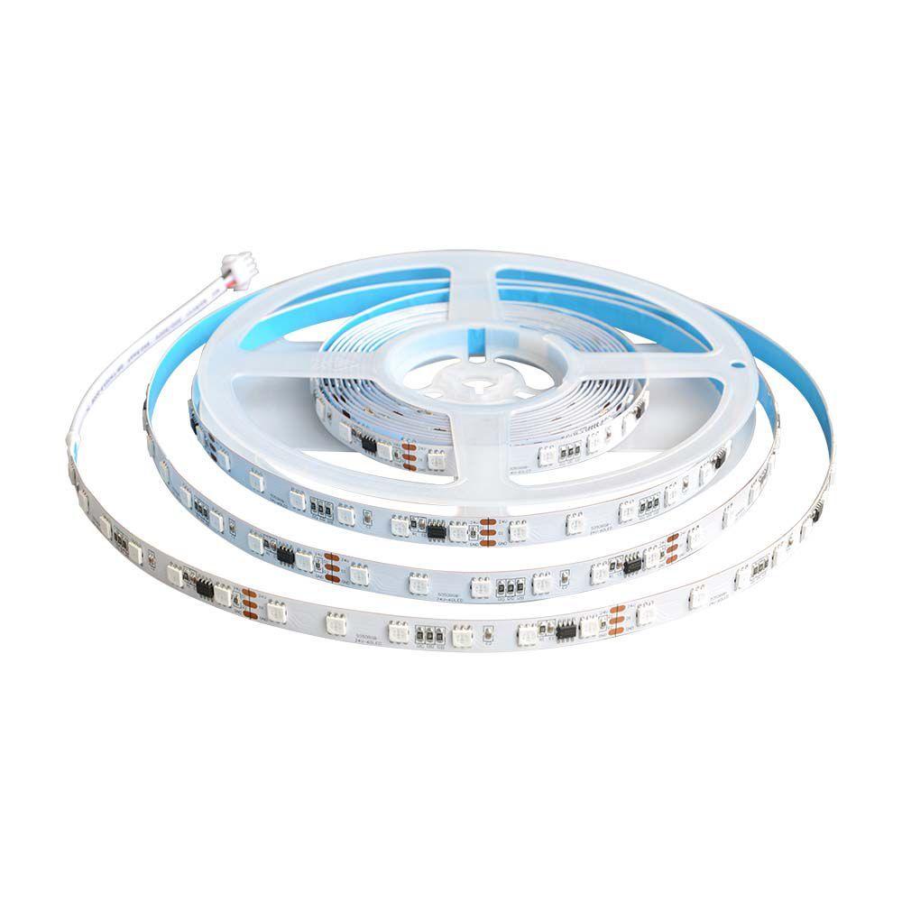 VT-5050 60 LED MAGIC STRIP RGB IP20 24V - SET