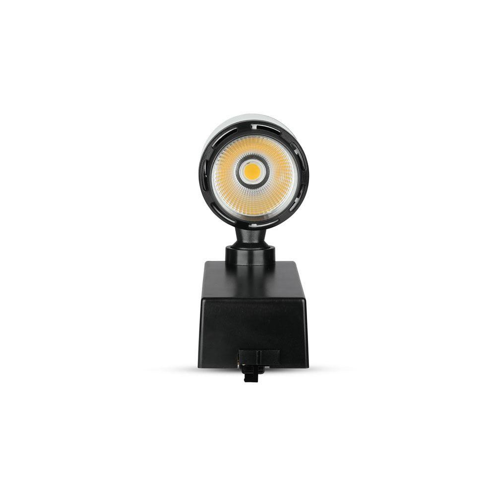 VT-4512 10W LED TRACKLIGHT 6000K- BLACK&WHITE BODY