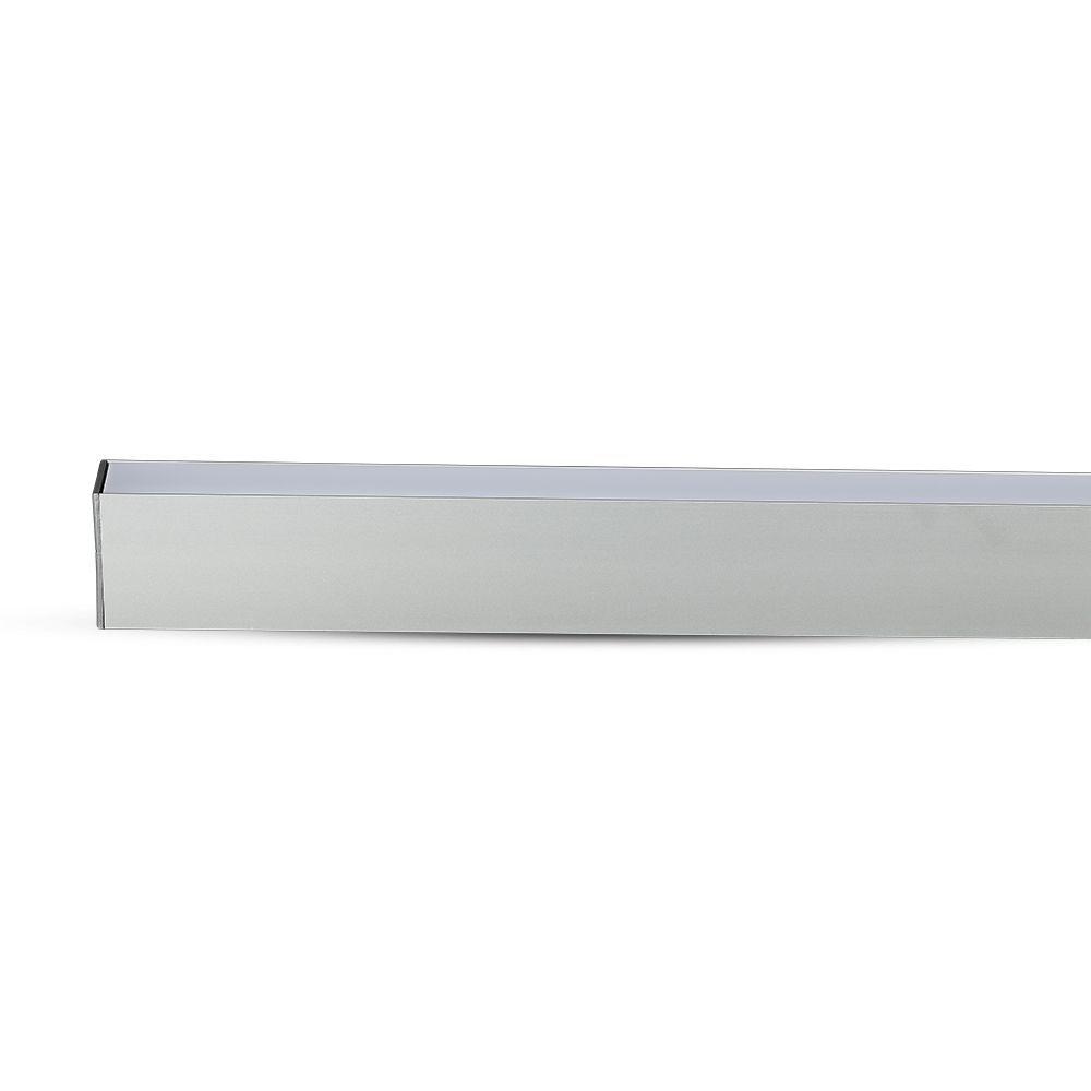 40W Lampa Liniowa LED, Chip SAMSUNG, Barwa:6400K, Obudowa: Srebrna, VTAC, SKU 21601