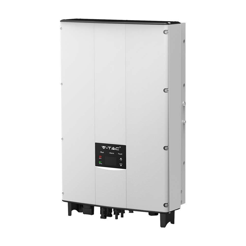 3-FAZOWY INWERTER VT-6610305 ON-GRID Z WYŚWIETLACZEM LCD O MOCY 10kW; MODUŁ WIFI; 5 LAT GWARANCJI; IP65  , VTAC, SKU 11373