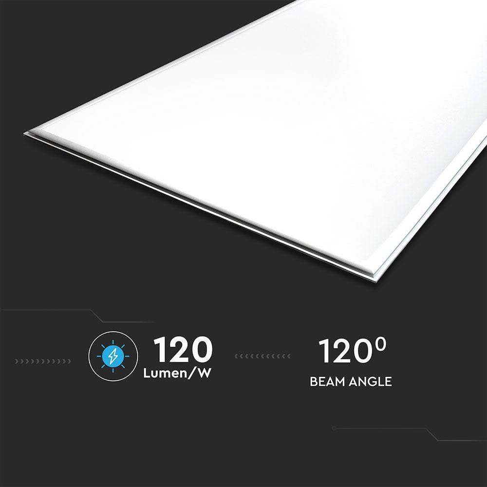 45W Panel LED 1200x600mm, Barwa:4000K, HIGH LUMEN, Opakowanie: 2szt., VTAC, SKU 6332