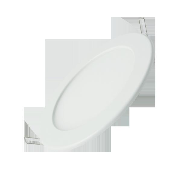 Podtynkowy okrągły downlight LED 12W Światło naturalne