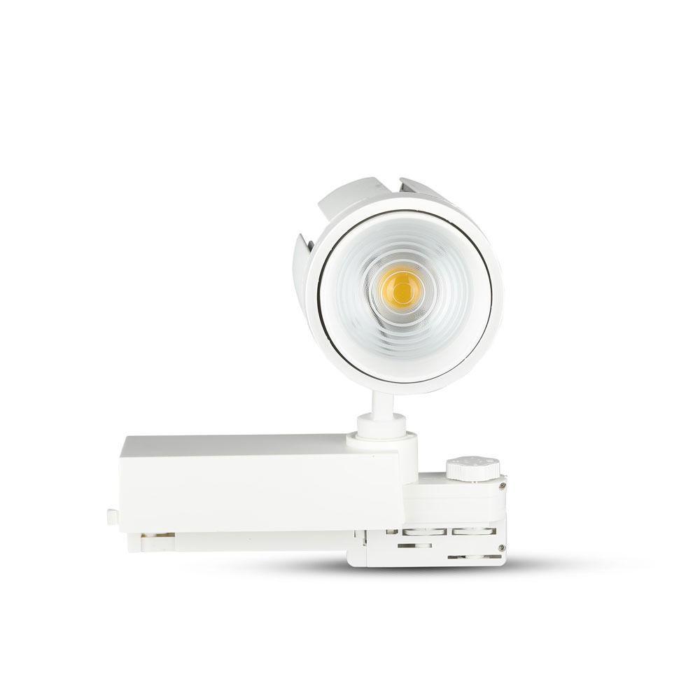 35W LED Tracklight/ Barwa:6400K, Obudowa: Biała, 5 Lat gwarancji , VTAC, SKU 1359