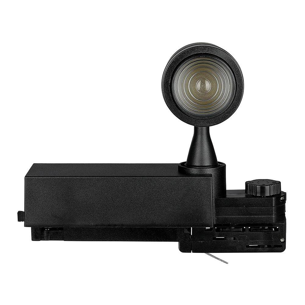 VT-7715 15W SMART LED TRACKLIGHT (DIMMABLE VIA APP) CCT(3IN1)-BLACK BODY