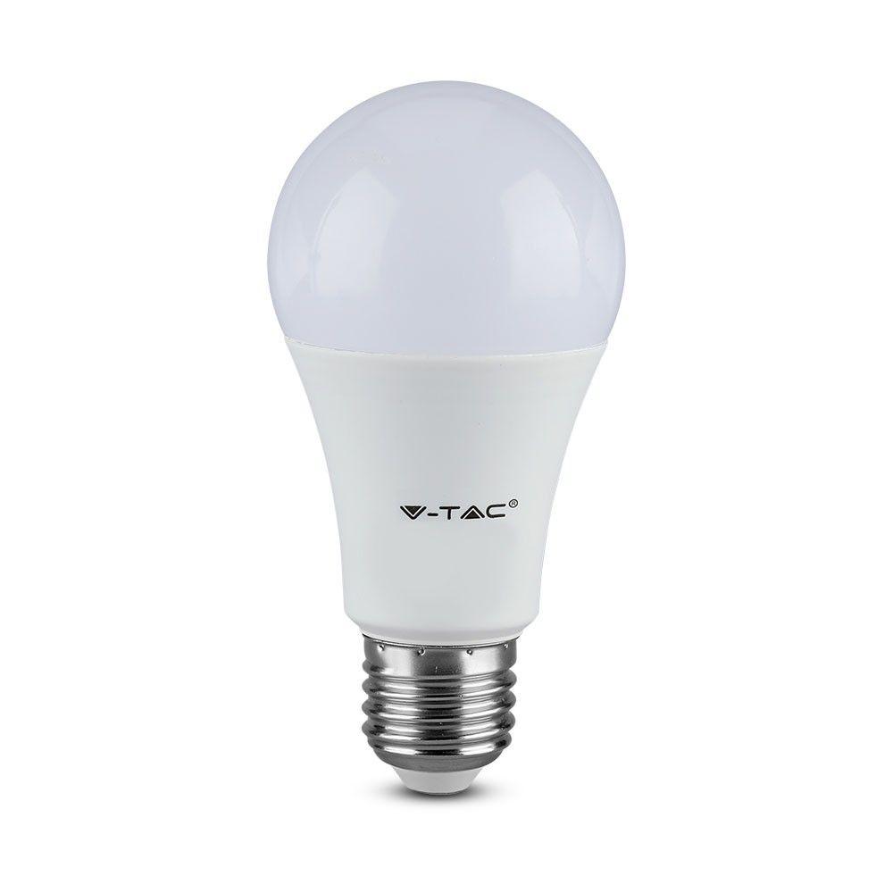 9.5W A60 Żarówka LED, Barwa:6400K, Skuteczność: 160lm/W, Trzonek:E27 , VTAC, SKU 2811