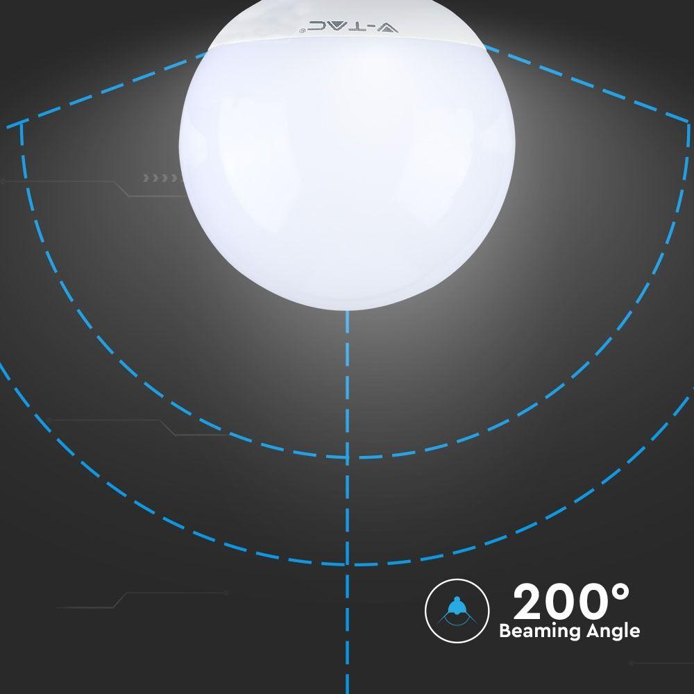 VT-288 18W G120 LED PLASTIC BULB SAMSUNG CHIP 6400K E27