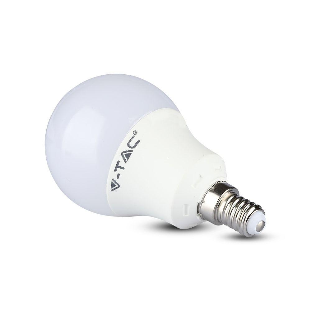 9W A60 Żarówka LED, Chip SAMSUNG, Barwa:6400K, Trzonek:E14, VTAC, SKU 116