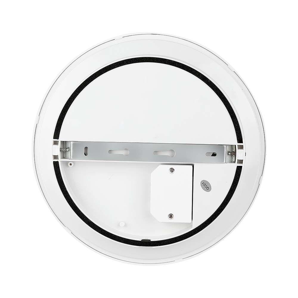 12W Plafon LED slim (Czujnik mikrofalowy), Chip SAMSUNG, Barwa:4000K, VTAC, SKU 21821