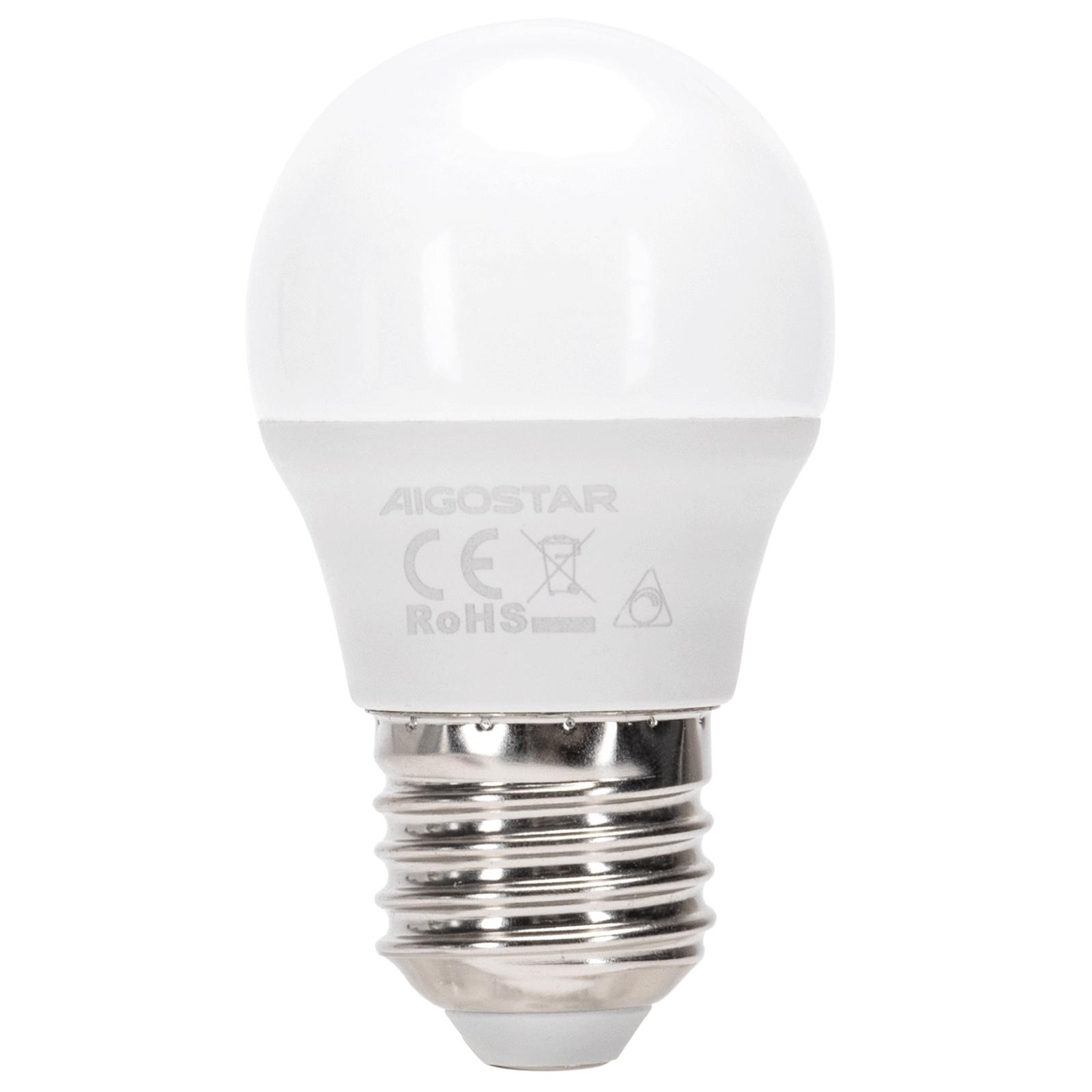 Ściemnialna żarówka LED G45 E27 4,9W 2700K